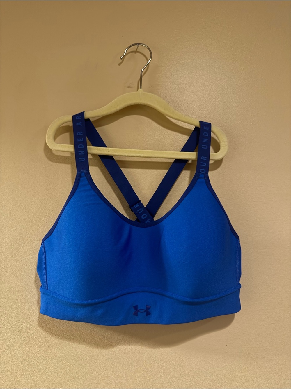 Under Armour Royal Blue Strappy Low-Impact Sports Bra